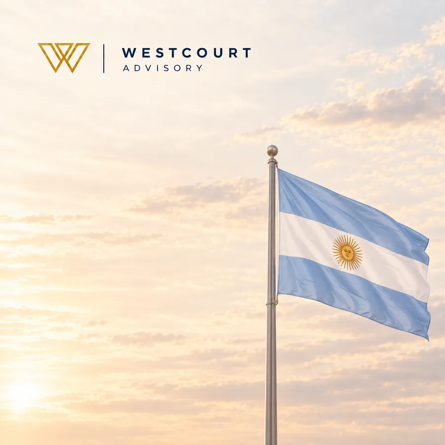 Argentine flag for the Argentina citizenship pathway